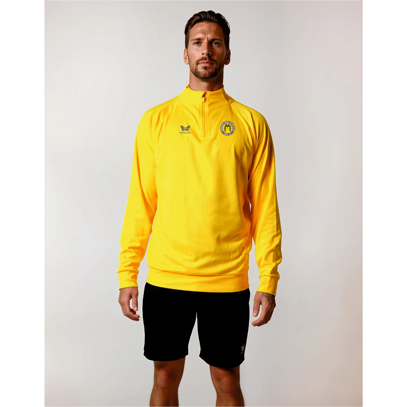 CLUB OFFCOURT HALFZIP HERREN, GELB - NEU-