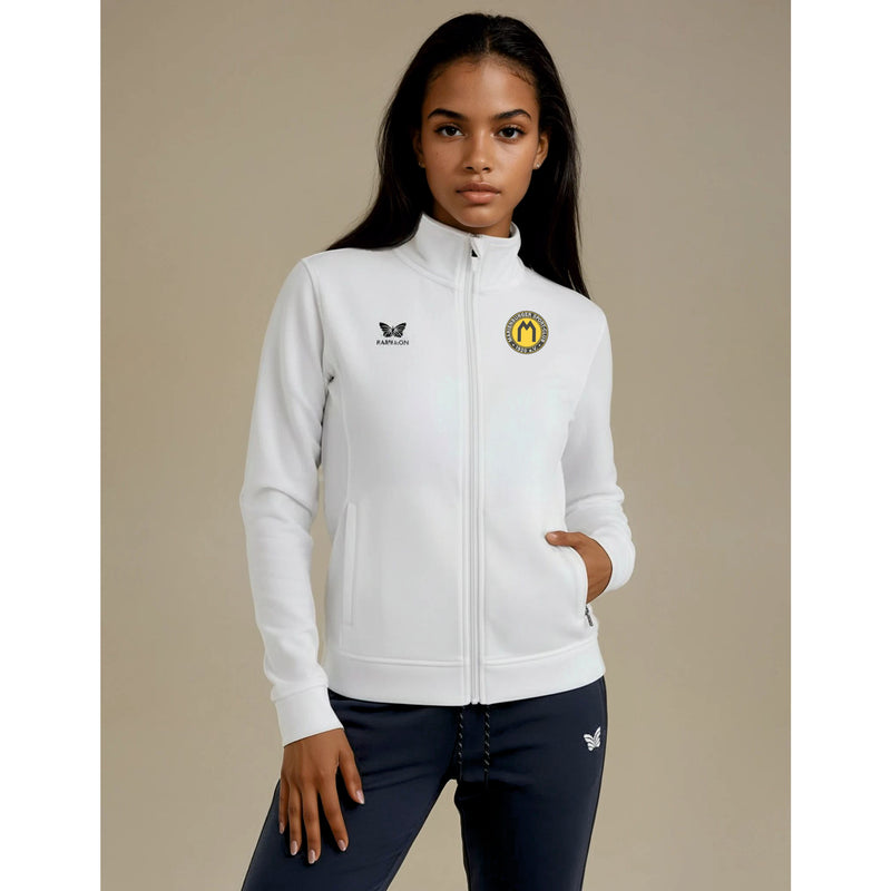 CLUB SPORT JACKE DAMEN, WEISS -NEU-