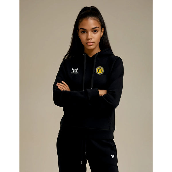 TEAM HOODIE DAMEN, SCHWARZ -NEU-