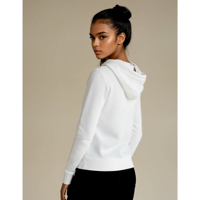 TEAM HOODIE DAMEN, WEISS -NEU-