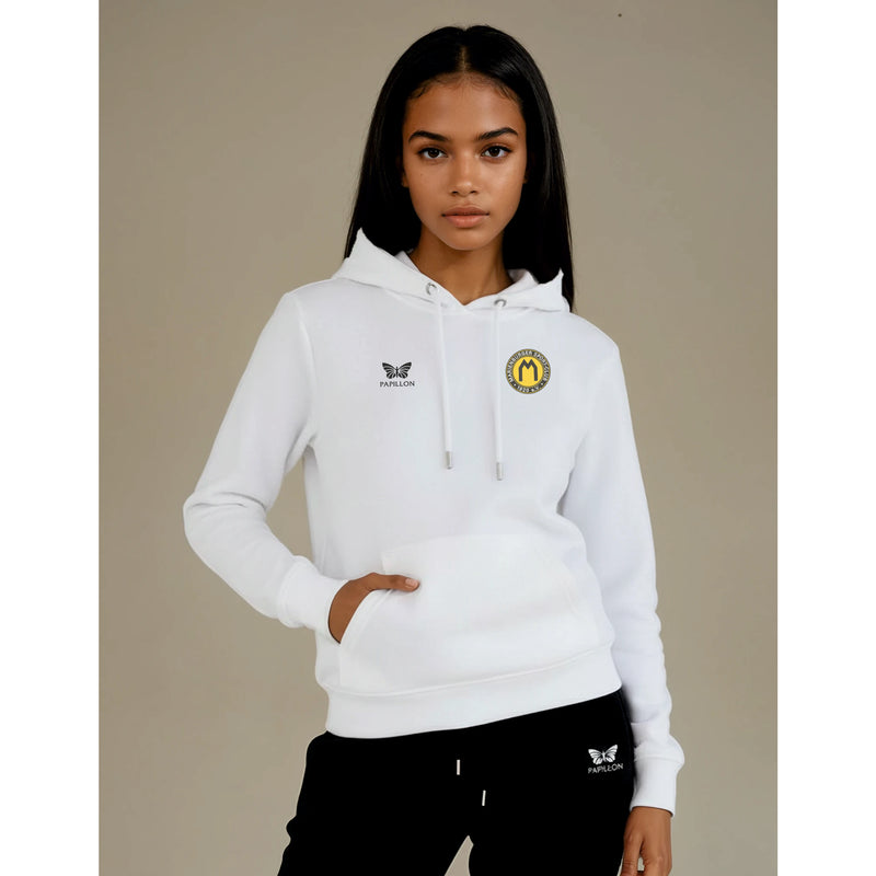 TEAM HOODIE DAMEN, WEISS -NEU-