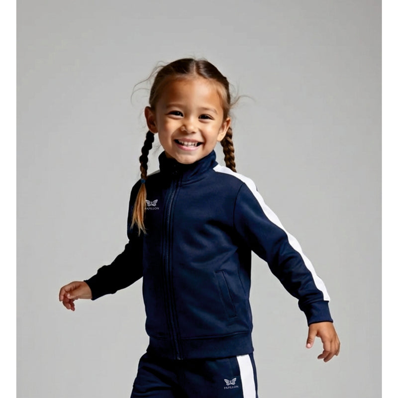 CLUB TRAININGSJACKE MÄDCHEN, NAVY -NEU-