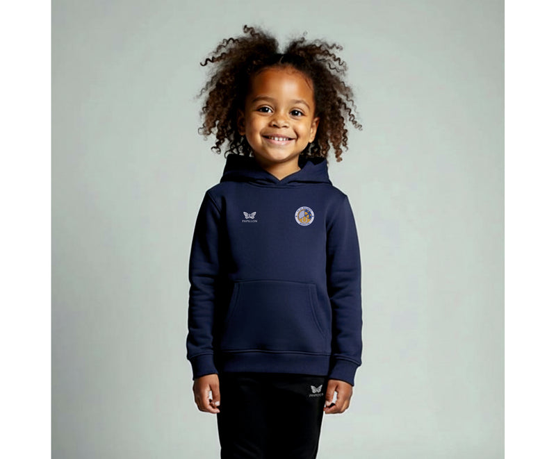 TC ST. MAURITZ TEAM HOODIE MÄDCHEN, NAVY