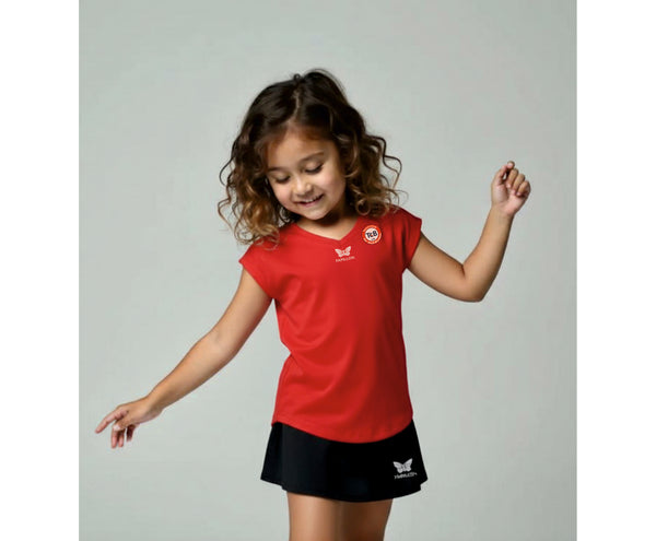 TC RW BLIESHEIM V-SHIRT MÄDCHEN, ROT