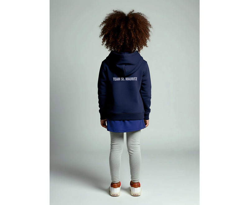 TC ST. MAURITZ TEAM HOODIE MÄDCHEN, NAVY