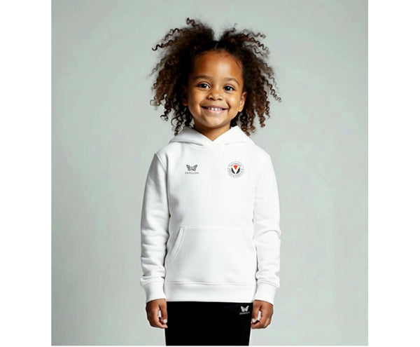 VIKTORIA TEAM HOODIE MÄDCHEN, WEISS