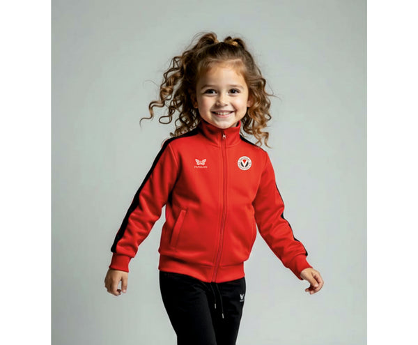 VIKTORIA CLUB JACKE MDCHEN, ROT -NEU-