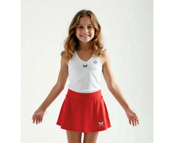 VIKTORIA TEAM TANKTOP MÄDCHEN, WEISS