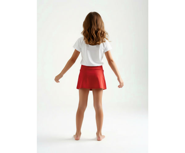 VIKTORIA TEAM V-SHIRT MÄDCHEN, WEISS