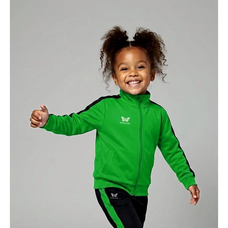 CLUB TRAININGSJACKE MÄDCHEN, GRÜN -NEU-