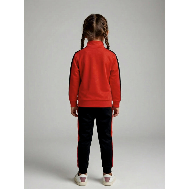 CLUB TRAININGSJACKE MÄDCHEN, ROT -NEU-