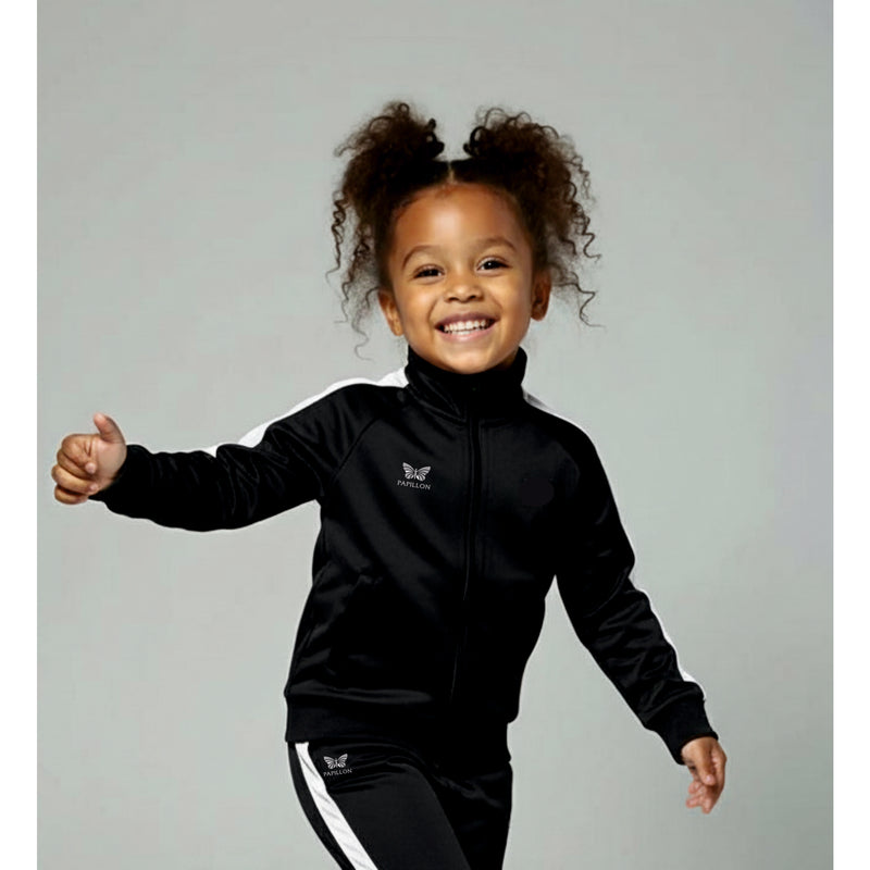 CLUB TRAININGSJACKE MÄDCHEN, SCHWARZ -NEU-