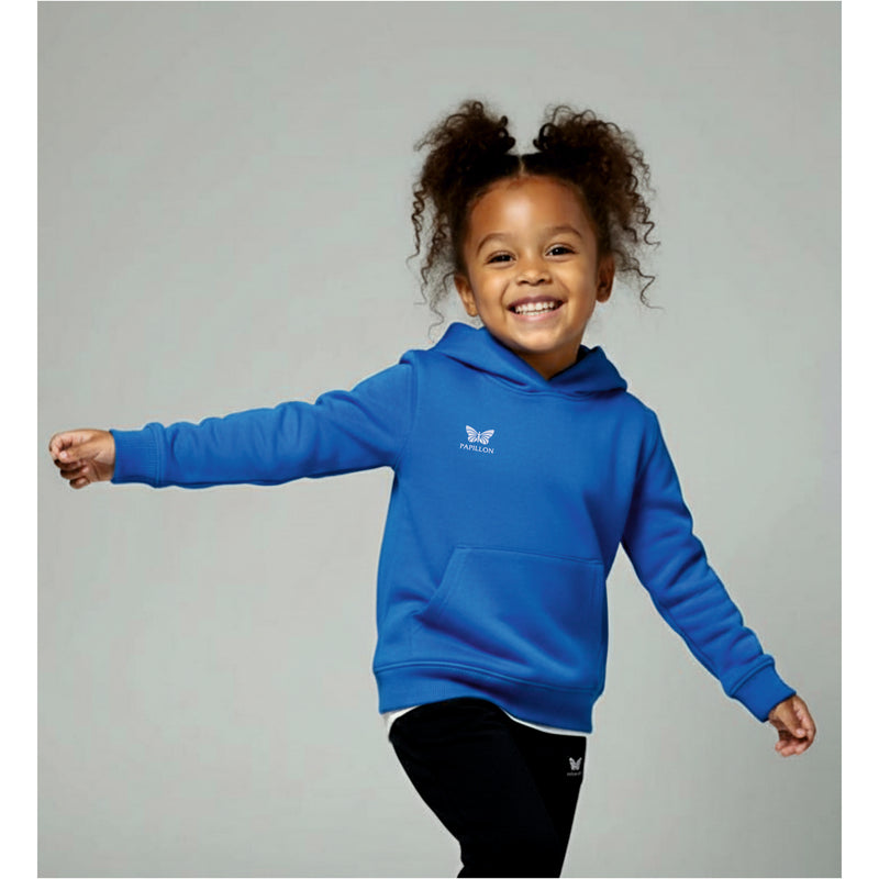 TEAM HOODIE MÄDCHEN, BLAU