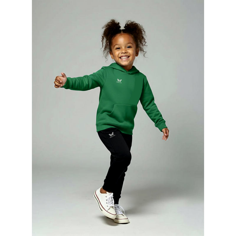 TEAM HOODIE MÄDCHEN, IRISH-GRÜN