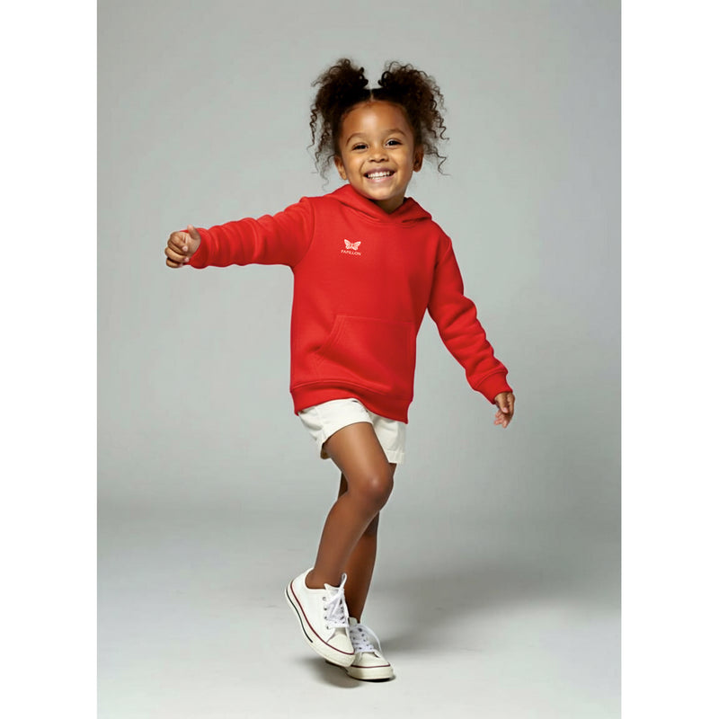 TEAM HOODIE MÄDCHEN, ROT