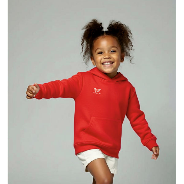 TEAM HOODIE MÄDCHEN, ROT