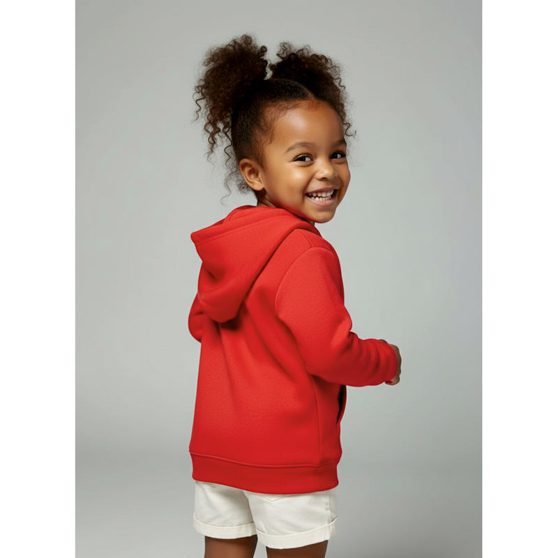 TEAM HOODIE MÄDCHEN, ROT