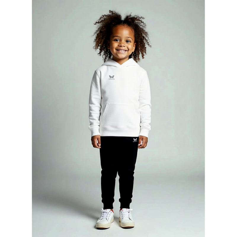 TEAM HOODIE MÄDCHEN, WEISS