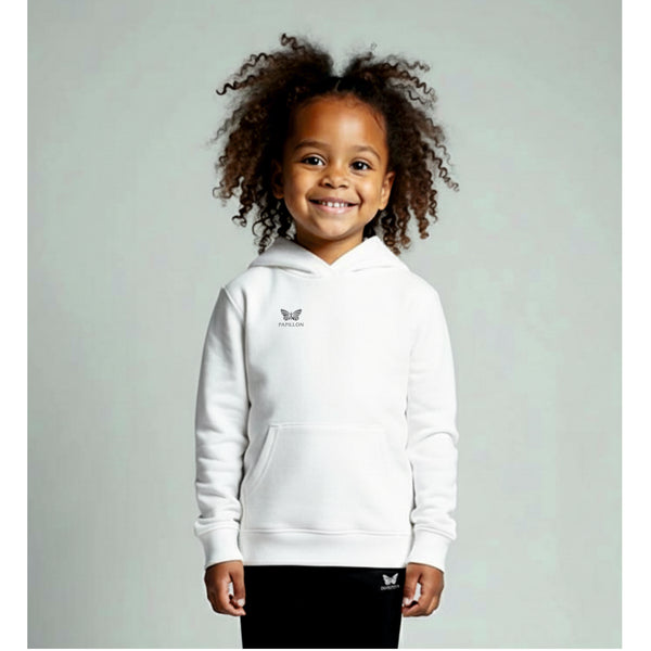 TEAM HOODIE MÄDCHEN, WEISS
