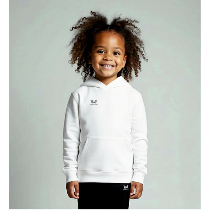 TEAM HOODIE MÄDCHEN, WEISS