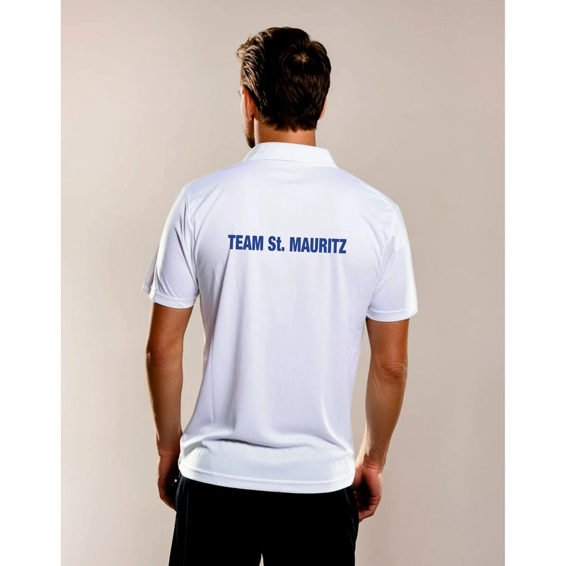 TC ST.MAURITZ POLO HERREN, WEISS