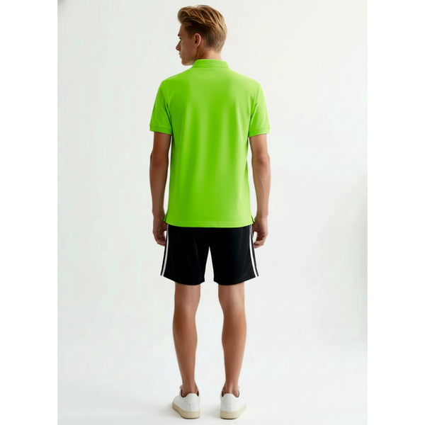 TEAM POLO HERREN, NEON-GRÜN