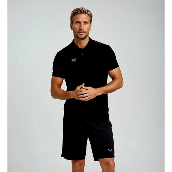 TEAM POLO HERREN, SCHWARZ