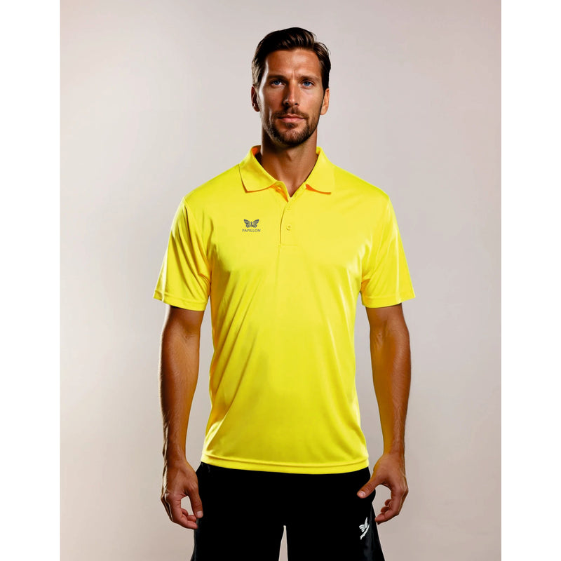 TEAM POLO HERREN, GELB