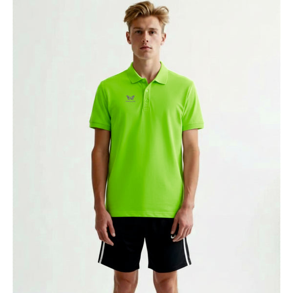 TEAM POLO HERREN, NEON-GRÜN