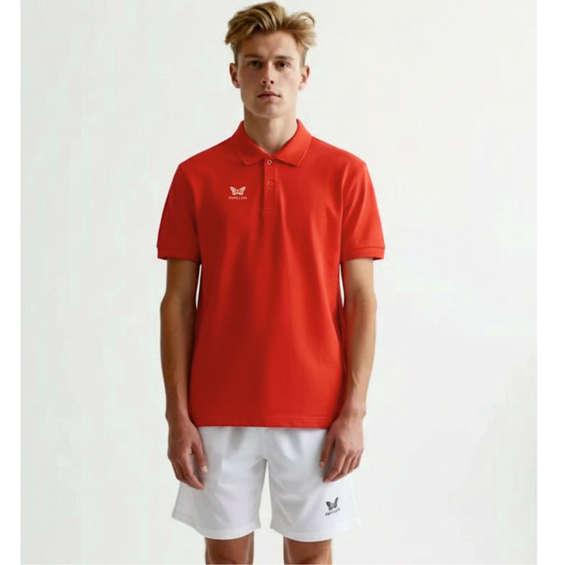 TEAM POLO HERREN, ROT
