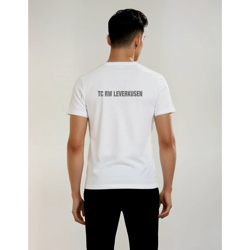 TEAM SHIRT HERREN, WEISS