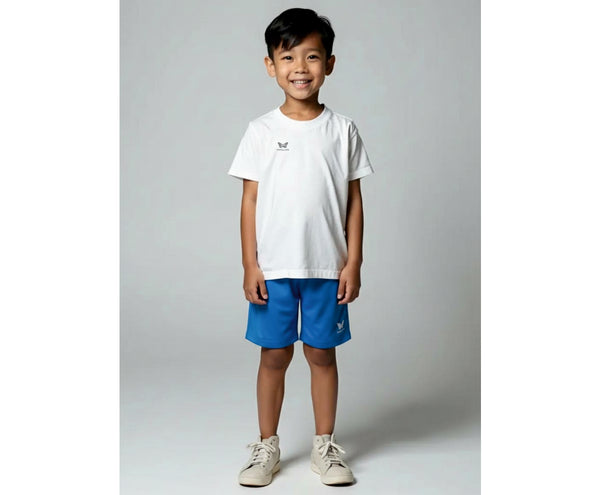 TEAM SHORT KNABEN, BLAU