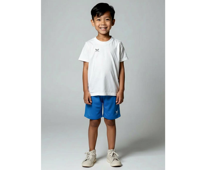 TEAM SHORT KNABEN, BLAU