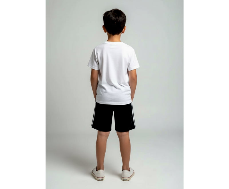 TEAM SHORT KNABEN, SCHWARZ