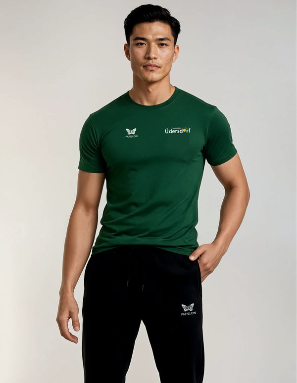 TEAM SHIRT HERREN, D.GRÜN