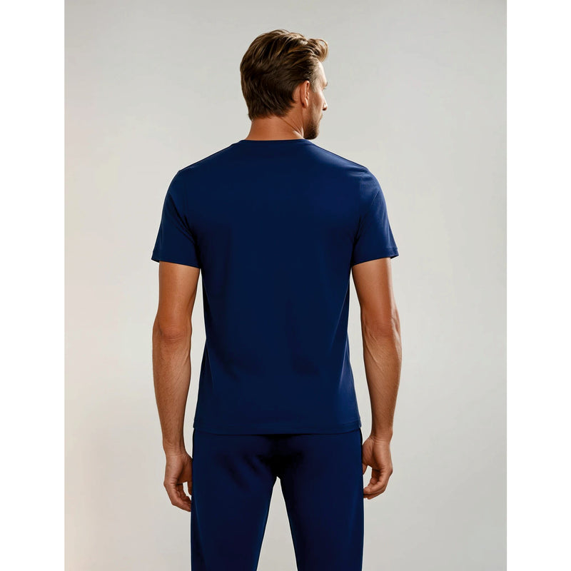 TEAM SHIRT HERREN, NAVY