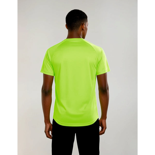 TEAM SHIRT HERREN, NEON-GRÜN