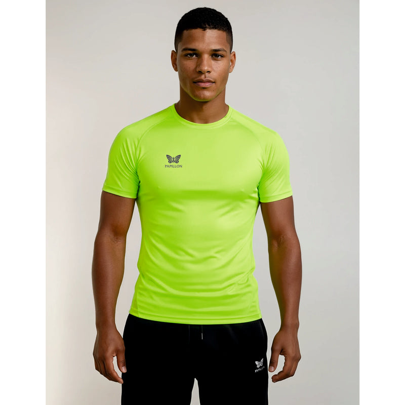 TEAM SHIRT HERREN, NEON-GRÜN