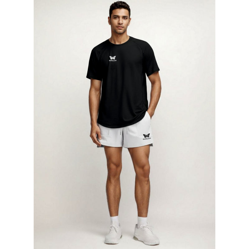 TEAM SHIRT PREMIUM HERREN, SCHWARZ