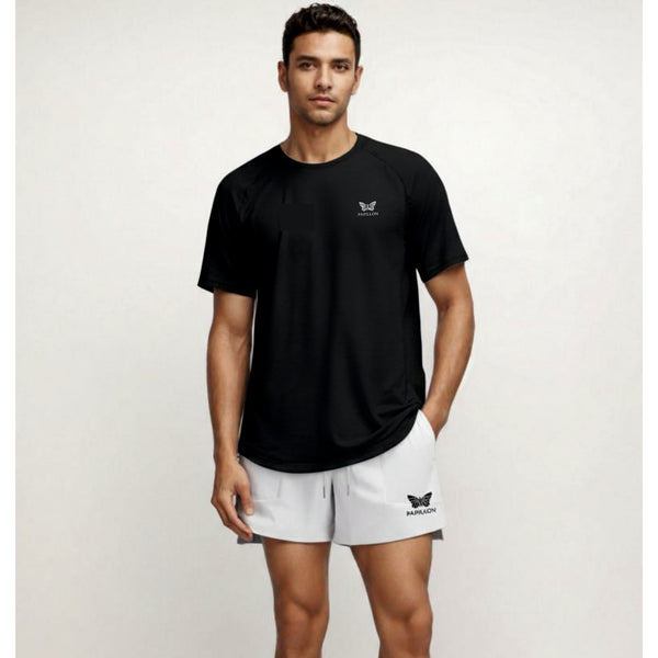 TEAM SHIRT PREMIUM HERREN, SCHWARZ