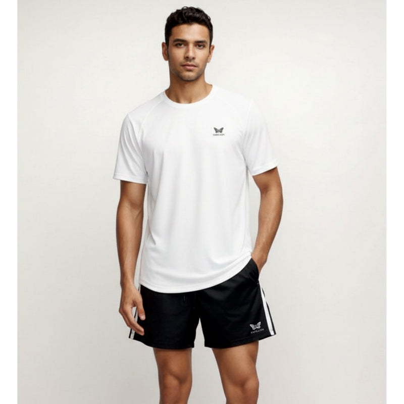 TEAM SHIRT PREMIUM HERREN, WEISS