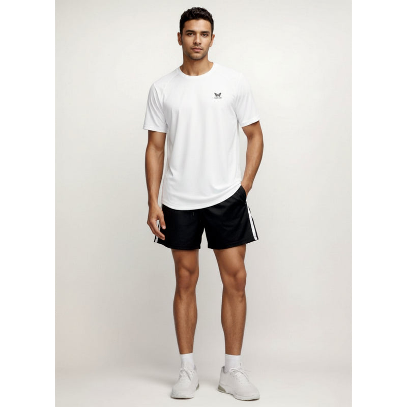 TEAM SHIRT PREMIUM HERREN, WEISS