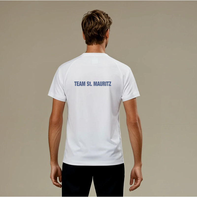 TC ST.MAURITZ SHIRT HERREN, WEISS