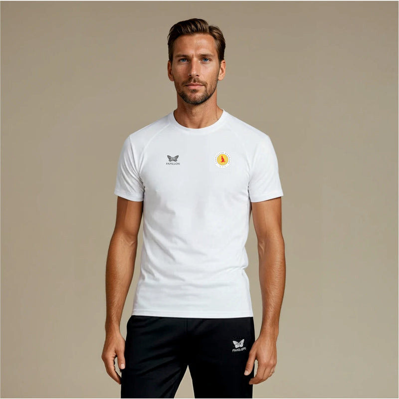 TEAM SHIRT HERREN, WEISS