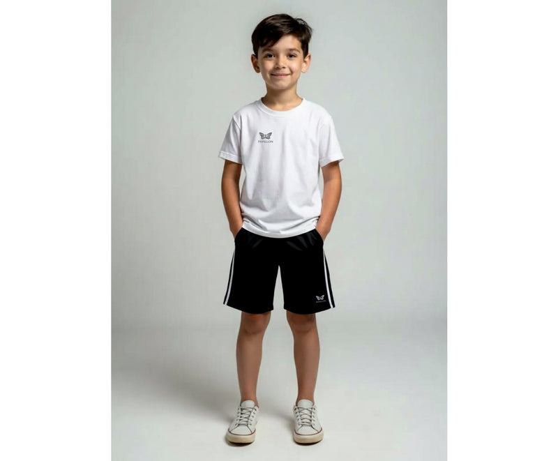 TEAM SHORT KNABEN, SCHWARZ