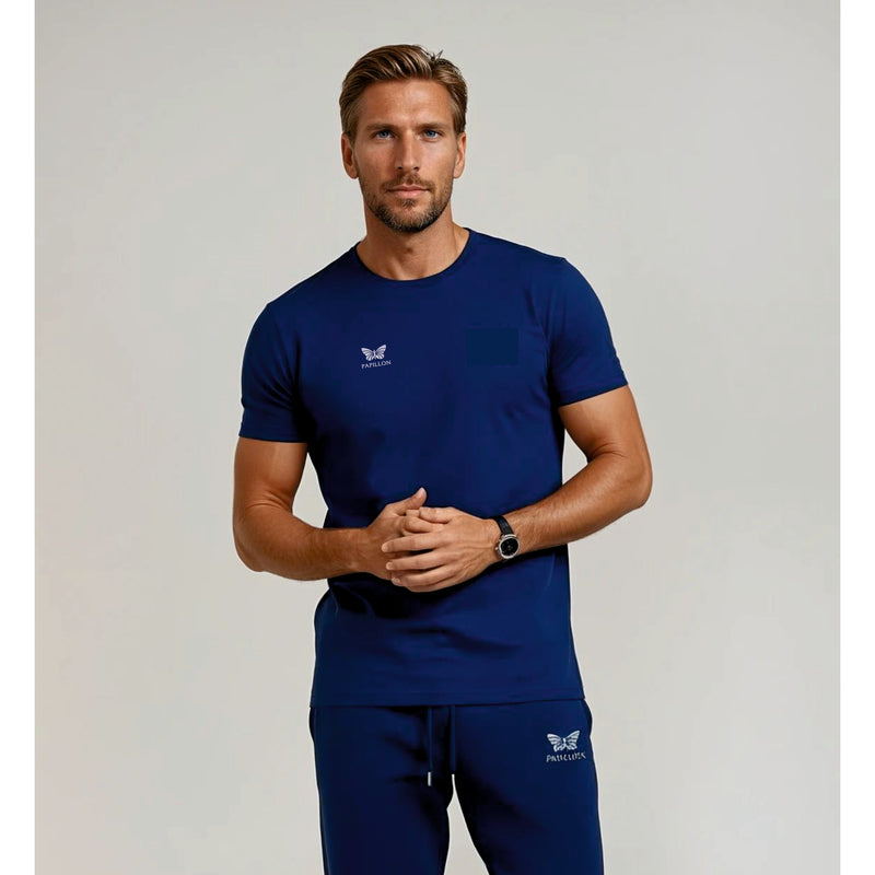 TEAM SHIRT HERREN, NAVY