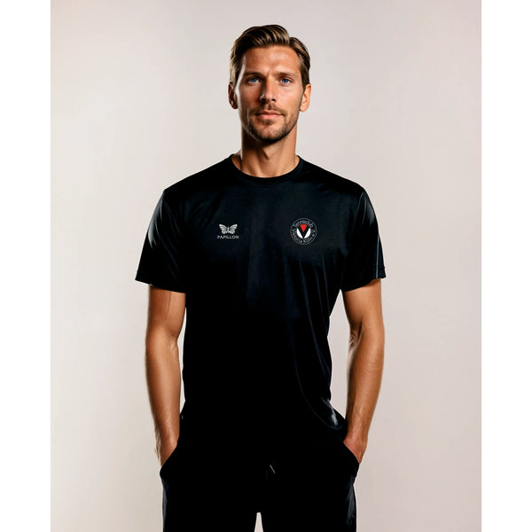 VIKTORIA TEAM SHIRT HERREN, SCHWARZ