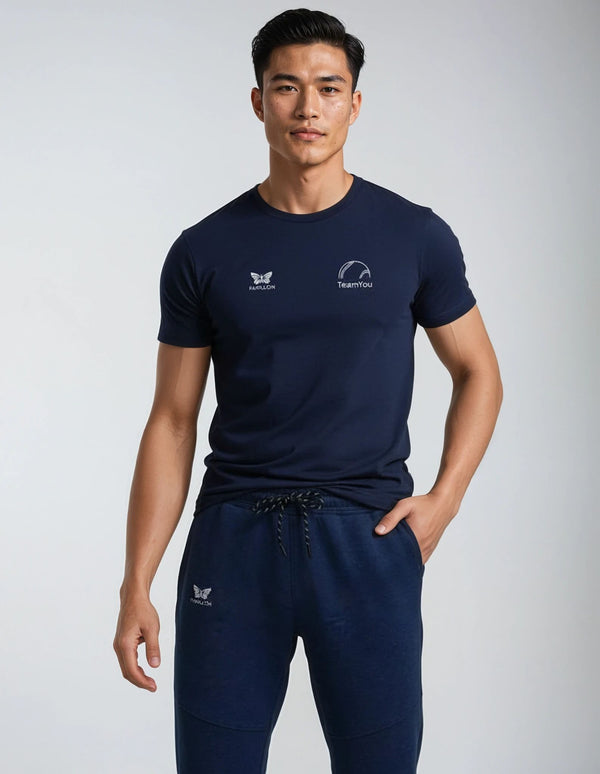 TEAM YOU TEAM SHIRT HERREN, NAVY