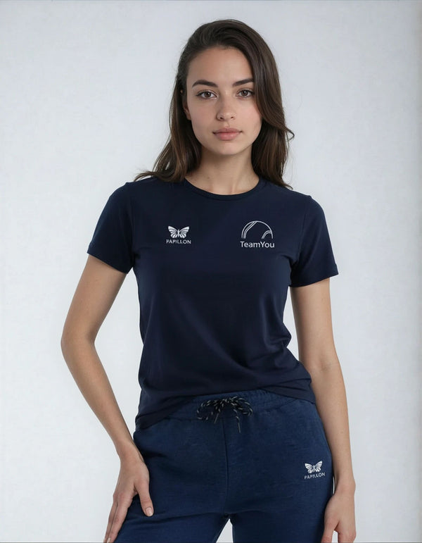 TEAM YOU TEAM SHIRT DAMEN, NAVY
