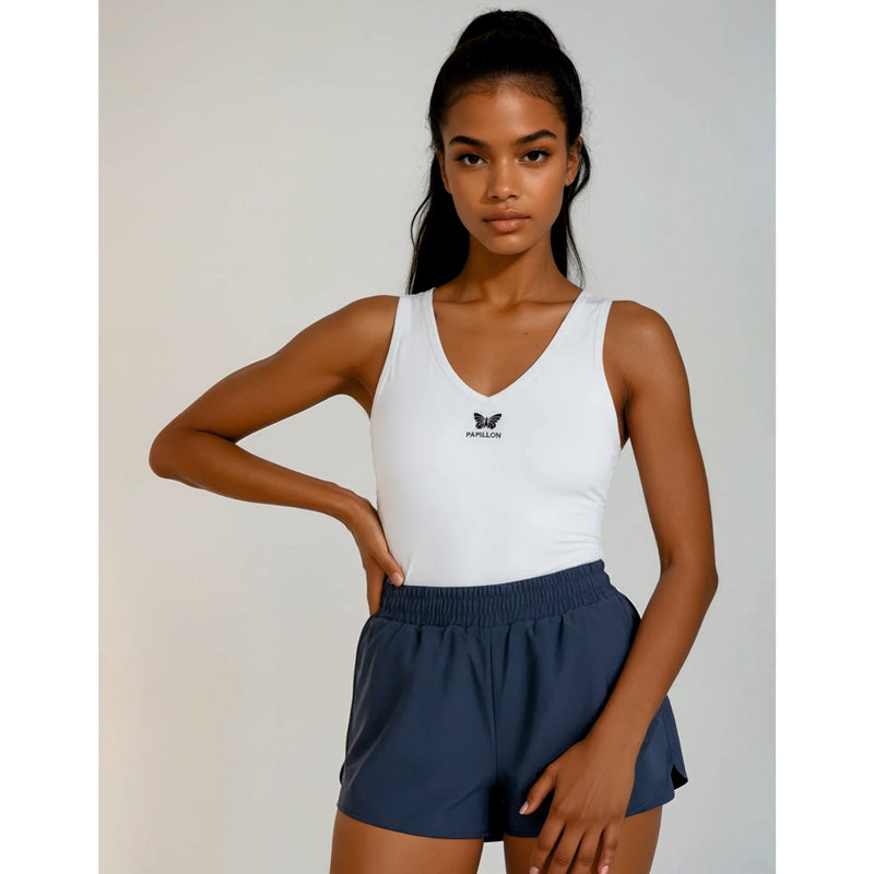 TENNIS SHORT DAMEN, NAVY -NEU-